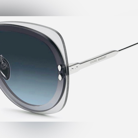 Isabel Marant Stylish Gray Sunglasses Excellent Condition - Picture 4 of 4